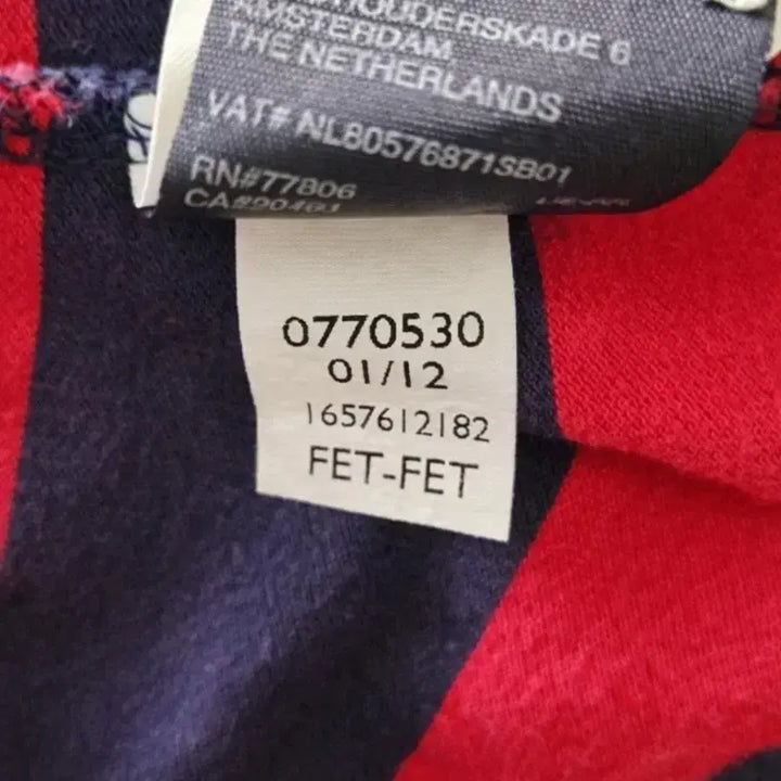 [BUNJANG] Tommy Hilfiger Y2K Striped Collar Dress / Y2K 타미힐피거클래식Tommy Hilfiger배색스트라이프 카라 원피스
