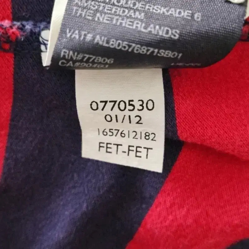 [BUNJANG] Tommy Hilfiger Y2K Striped Collar Dress / Y2K 타미힐피거클래식Tommy Hilfiger배색스트라이프 카라 원피스