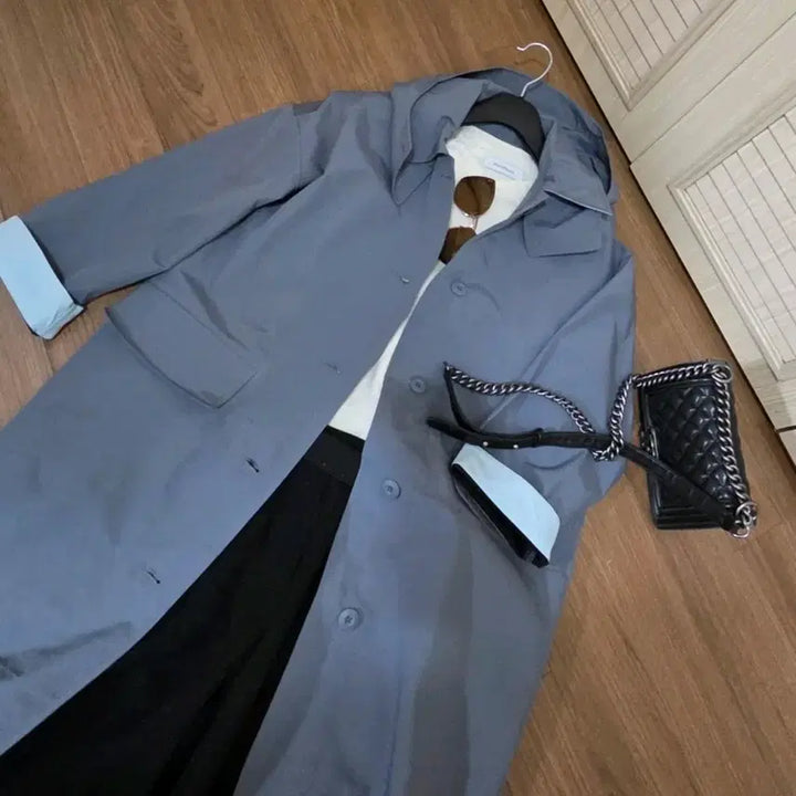 [BUNJANG] Seiera Hooded Trench Coat / Seiera 후드 트렌치(새제품)