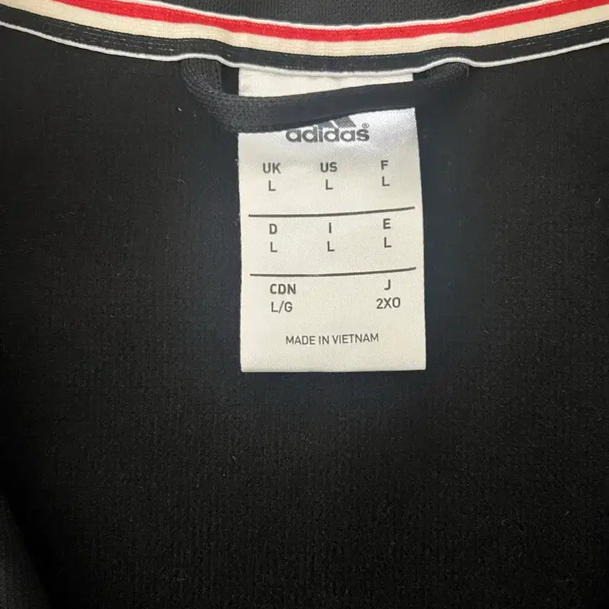 [BUNJANG] Adidas Manchester United Jersey (Black/Red) [2XL/XL/L] / 아디다스 맨유 져지 맨체스터 유나이티드 검빨 2XL XL L