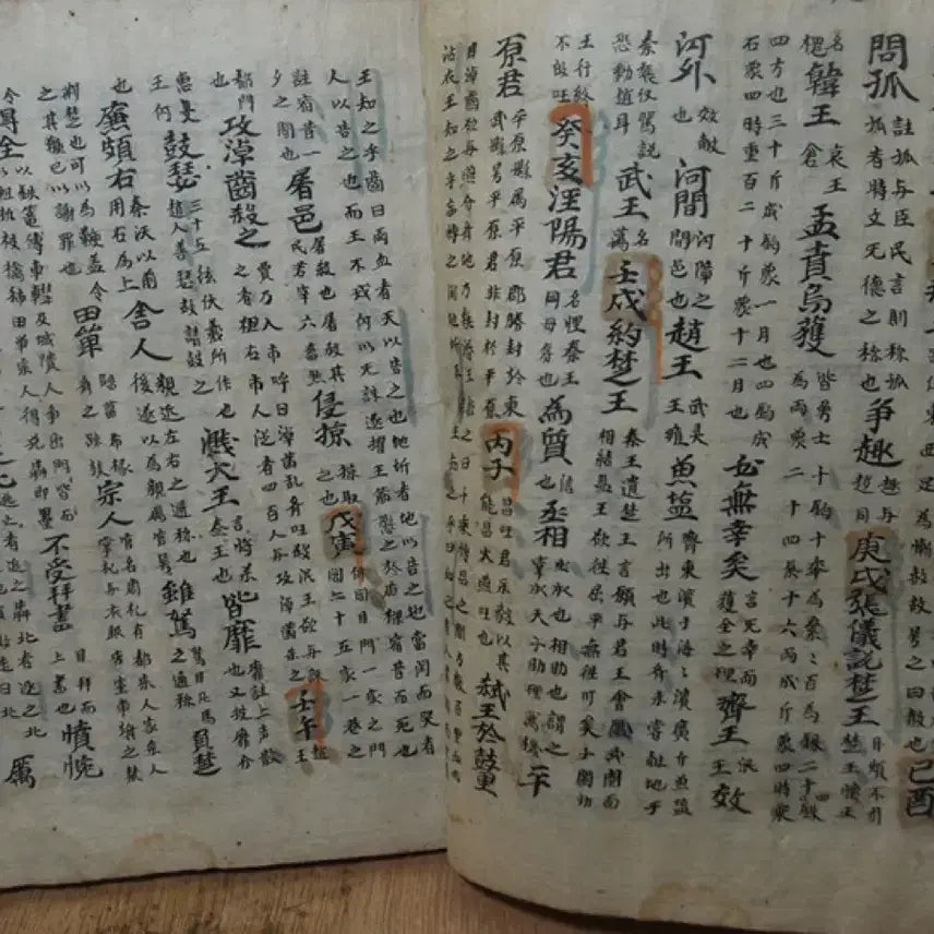 [BUNJANG] Joseon Dynasty Tonggam Oshipbyeon Sangsejeoryo Manuscript / 조선시대 통감오십편상세절요 필사본 고서화(진품)
