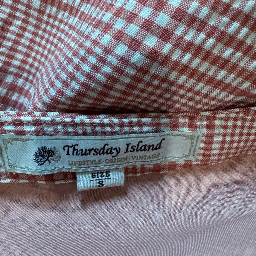 [BUNJANG] Thursday Island Seersucker Dress / Thursday Island 썰스테이아일랜드 시어서커 원피스