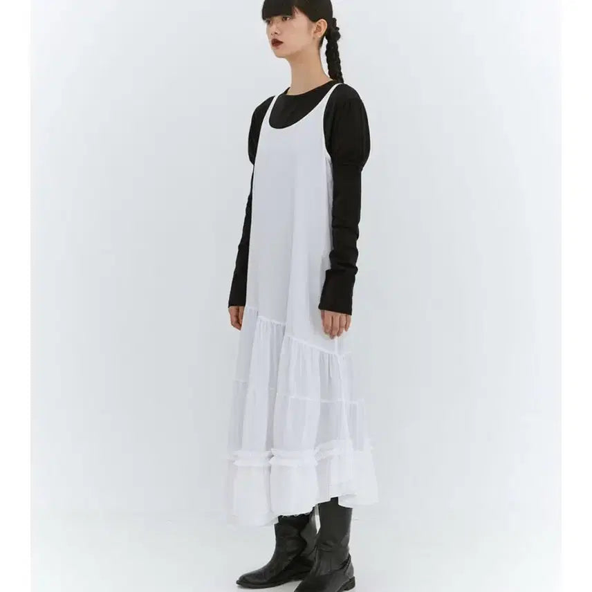 [BUNJANG] Bermula Frill Maxi Dress / 버뮬라 프릴 맥시 드레스 판매해요