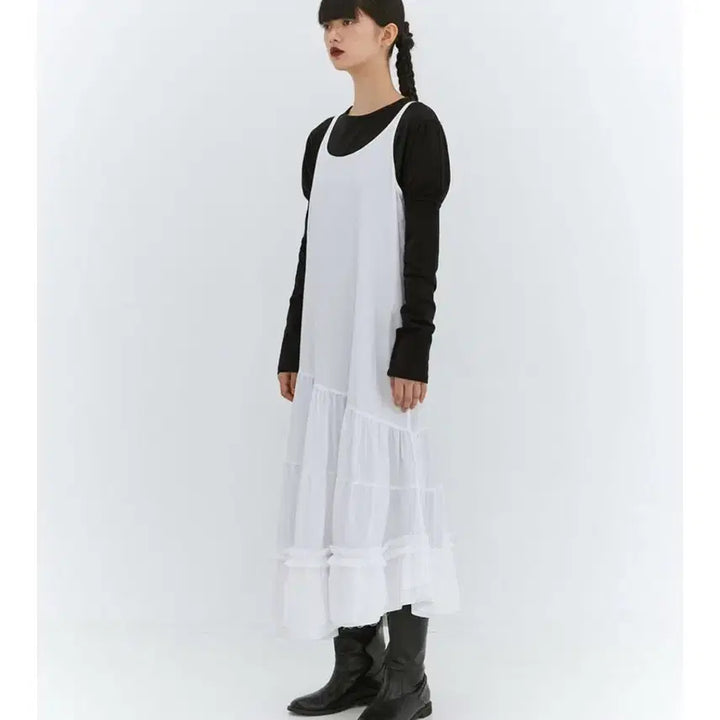 [BUNJANG] Bermula Frill Maxi Dress / 버뮬라 프릴 맥시 드레스 판매해요