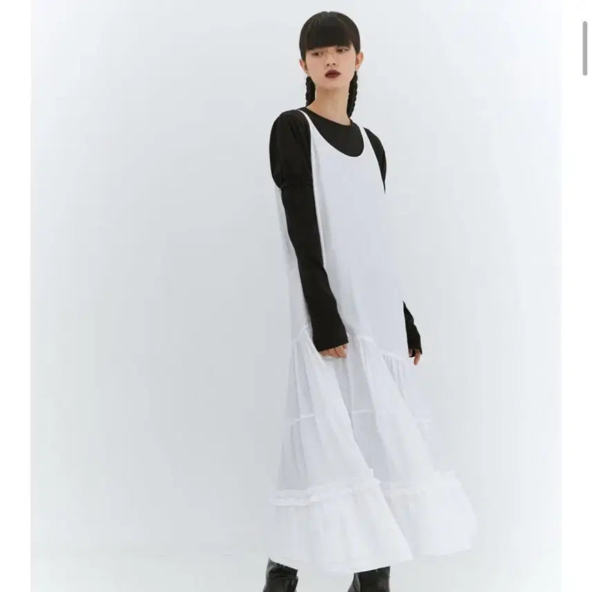 [BUNJANG] Bermula Frill Maxi Dress / 버뮬라 프릴 맥시 드레스 판매해요