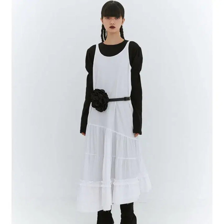 [BUNJANG] Bermula Frill Maxi Dress / 버뮬라 프릴 맥시 드레스 판매해요