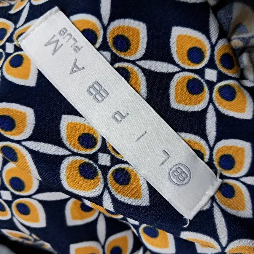 [BUNJANG] Floral Pattern Wrap Long Dress / 플라워 패턴 랩 롱 원피스
