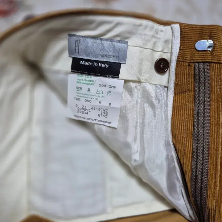 [BUNJANG] Missoni Corduroy Pants / 이태리 미소니 팬츠/50