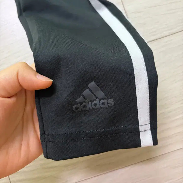 [BUNJANG] Adidas Three Stripes Leggings Black / 아디다스 삼선 레깅스 블랙