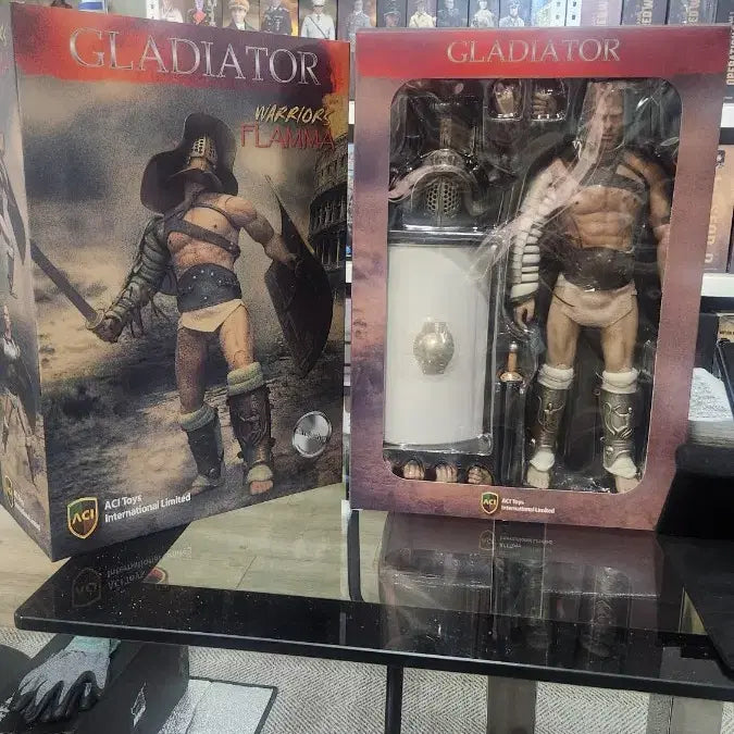 [BUNJANG] ACI Warriors Flamma Gladiator Figure / ACI 워리어즈 플람마 글래디에이터 피규어