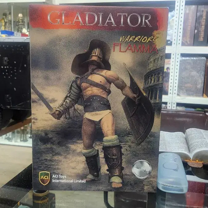 [BUNJANG] ACI Warriors Flamma Gladiator Figure / ACI 워리어즈 플람마 글래디에이터 피규어