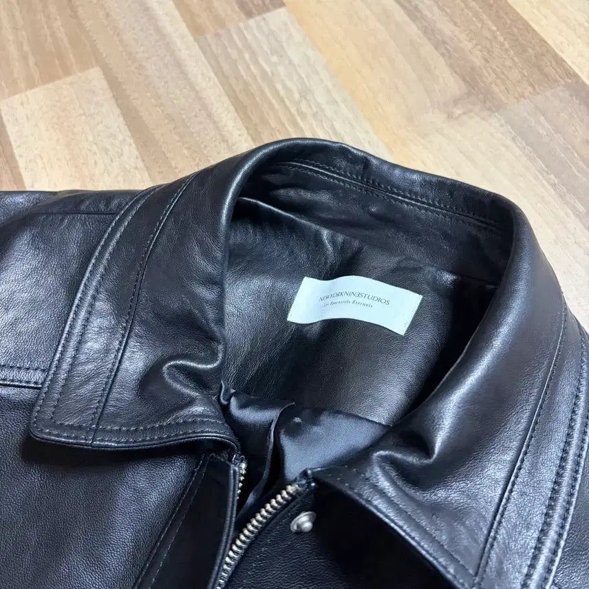[BUNJANG] New York Nine Pieto Leather Jacket - Men&
