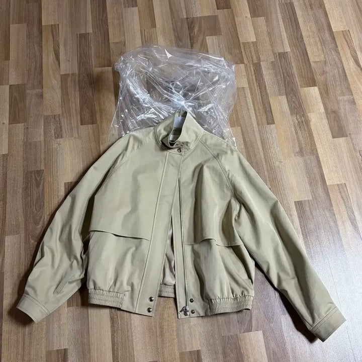[BUNJANG] New York Nine Nynana Soho Blouson Beige M / 뉴욕나인 뉴나나 소호 블루종 베이지 M 단순시착