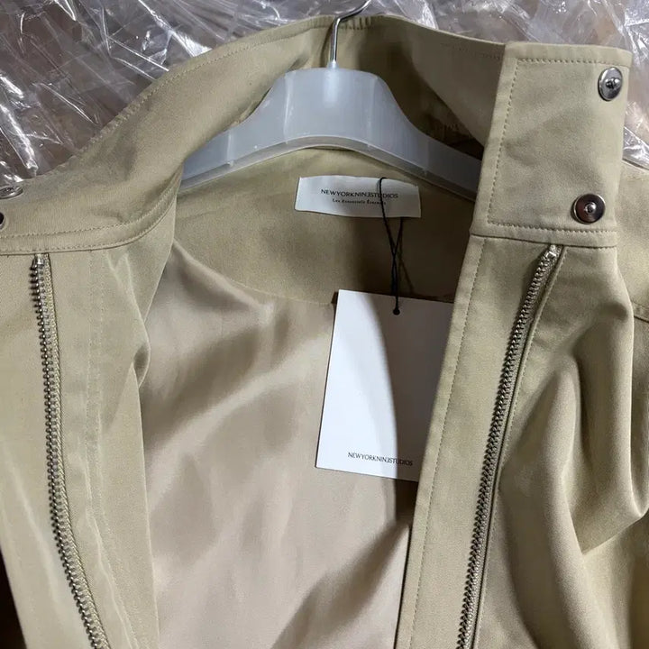 [BUNJANG] New York Nine Nynana Soho Blouson Beige M / 뉴욕나인 뉴나나 소호 블루종 베이지 M 단순시착