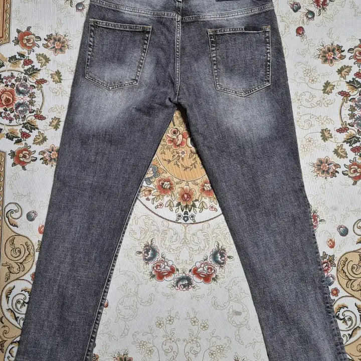 [BUNJANG] Dolce &amp; Gabbana Washed Black Denim Jeans / 돌체앤가바나 블랙 워싱 데님 청바지/34