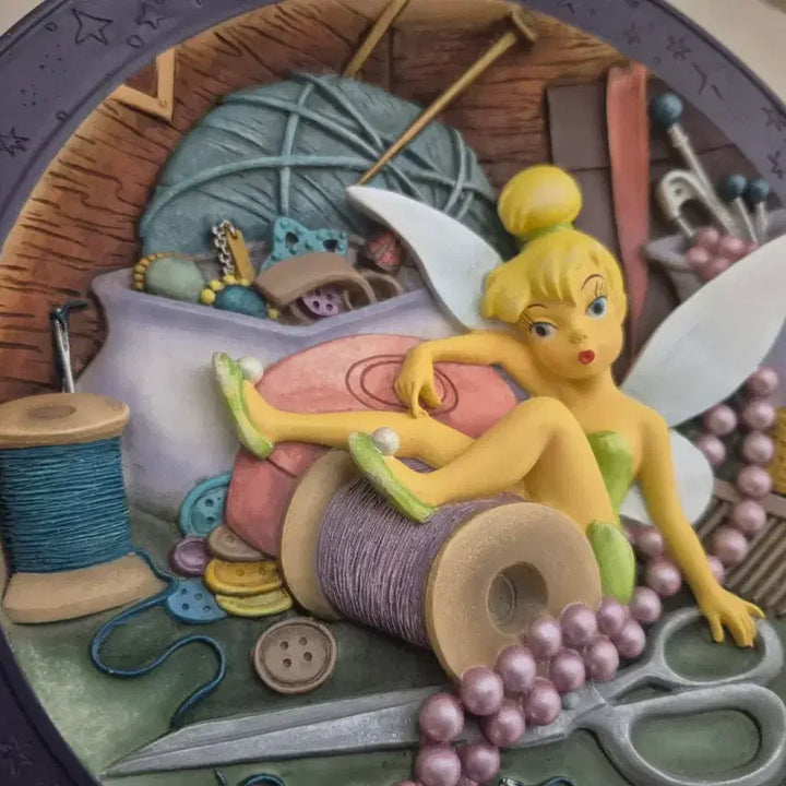 [BUNJANG] Disney Peter Pan Tinkerbell 3D Plate / 피터팬 팅커벨 3d 플레이트