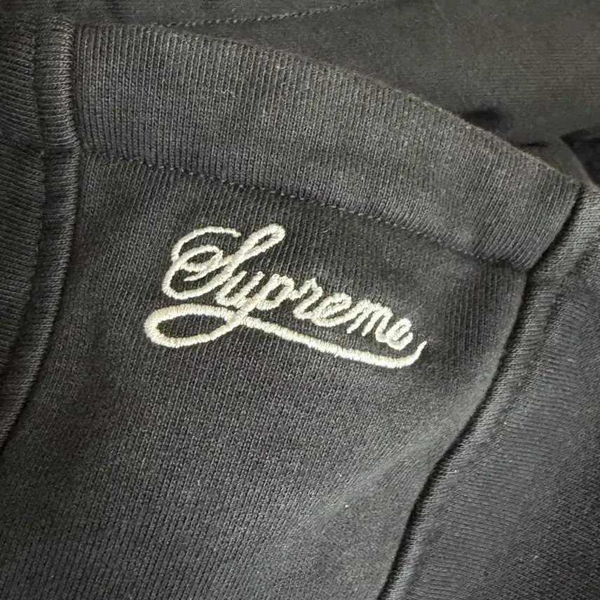 [BUNJANG] Supreme x Nike 25SS Zip-Up Hoodie Sweatshirt / *네고가능* 슈프림 x 나이키 집업 후드 스웨트셔츠 블랙 25SS