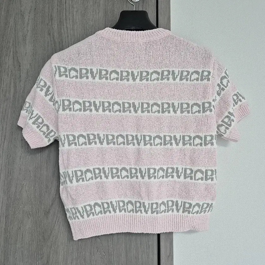 [SOLD OUT] 그로브grove 핑크 반팔 니트 티셔츠