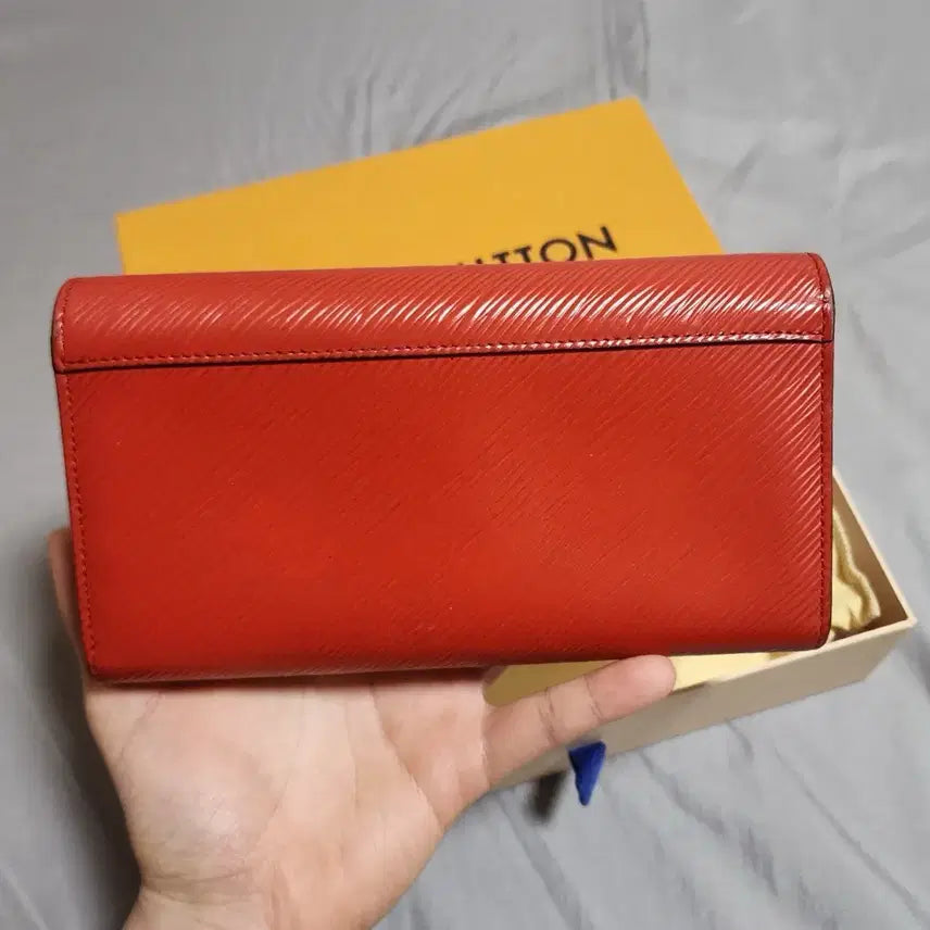 [BUNJANG] Louis Vuitton Twist Long Wallet Red / 루이비통 트위스트 장지갑 레드