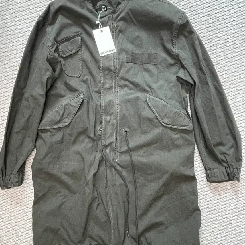 [BUNJANG] Years Ago M65 Sulphur Dyed Fishtail Overdyed Parka / (S) 이얼즈어고 m65 설퍼다이드 피쉬테일 오버다이드 카키