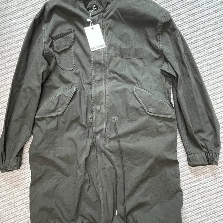 [BUNJANG] Years Ago M65 Sulphur Dyed Fishtail Overdyed Parka / (S) 이얼즈어고 m65 설퍼다이드 피쉬테일 오버다이드 카키