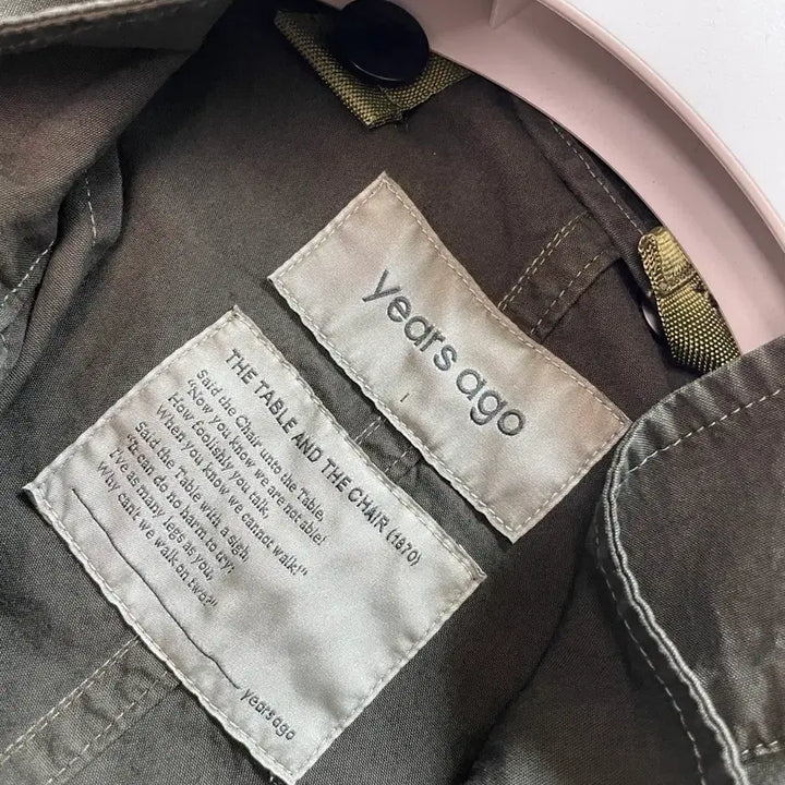 [BUNJANG] Years Ago M65 Sulphur Dyed Fishtail Overdyed Parka / (S) 이얼즈어고 m65 설퍼다이드 피쉬테일 오버다이드 카키