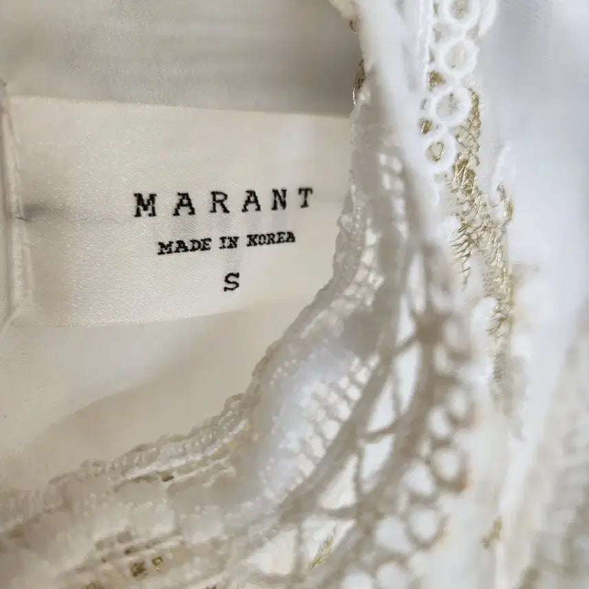 [SOLD OUT] MARANT 레이스 자수 원피스 S사이즈