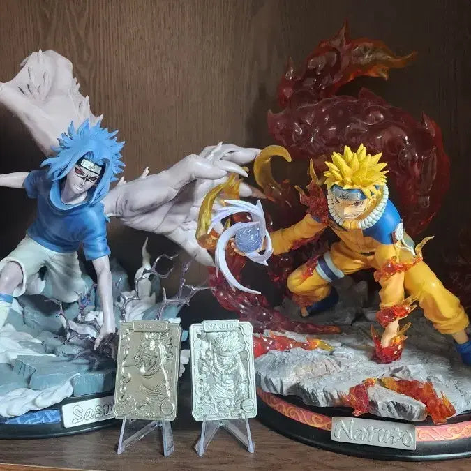 [BUNJANG] Clouds Naruto and Sasuke Resin Figures / 대구 직거래clouds 나루토,사스케 레진 피규어 (클라우드)