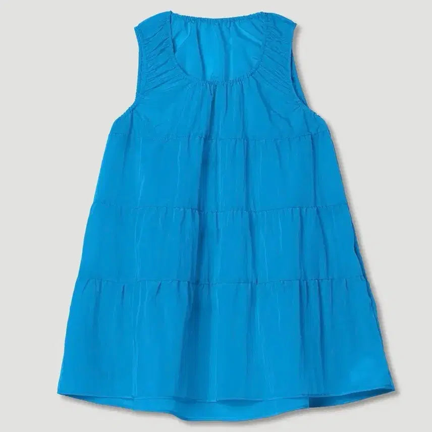 [BUNJANG] Pesto Shirring Sleeveless Top / 페스토 셔링 슬리브리스 탑