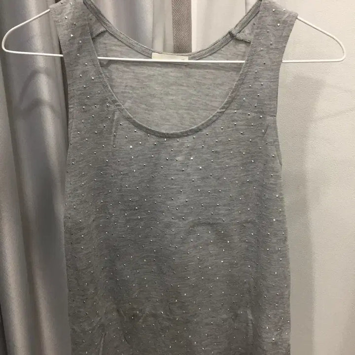 [BUNJANG] Vintage Grey Sleeveless Top / 빈티지 그레이 나시 슬리브리스 모리걸히피y2k갸루