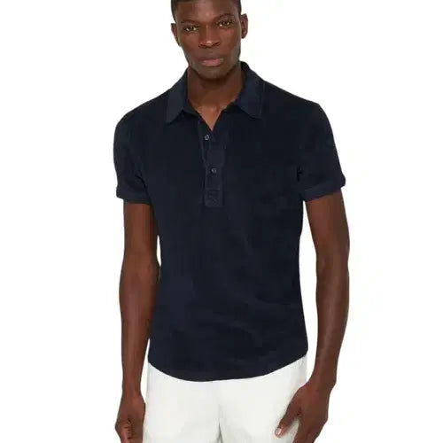 [BUNJANG] Orlebar Brown Sebastian Towelling Polo Shirt / 올레바 브라운 세바스티안 테리 타월링 폴로 셔츠 새제품급