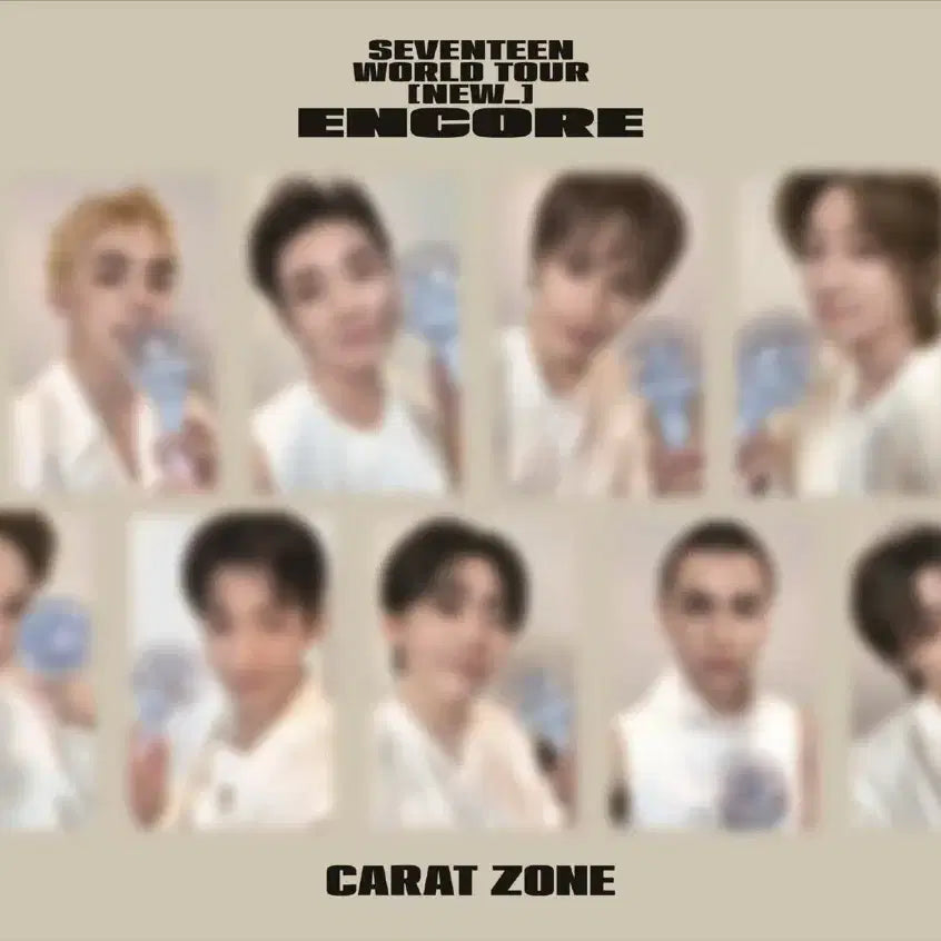 [BUNJANG] Seventeen Concert Carat Zone Ticket / 세븐틴 뉴 콘서트 캐럿존 양도 배송비 포함