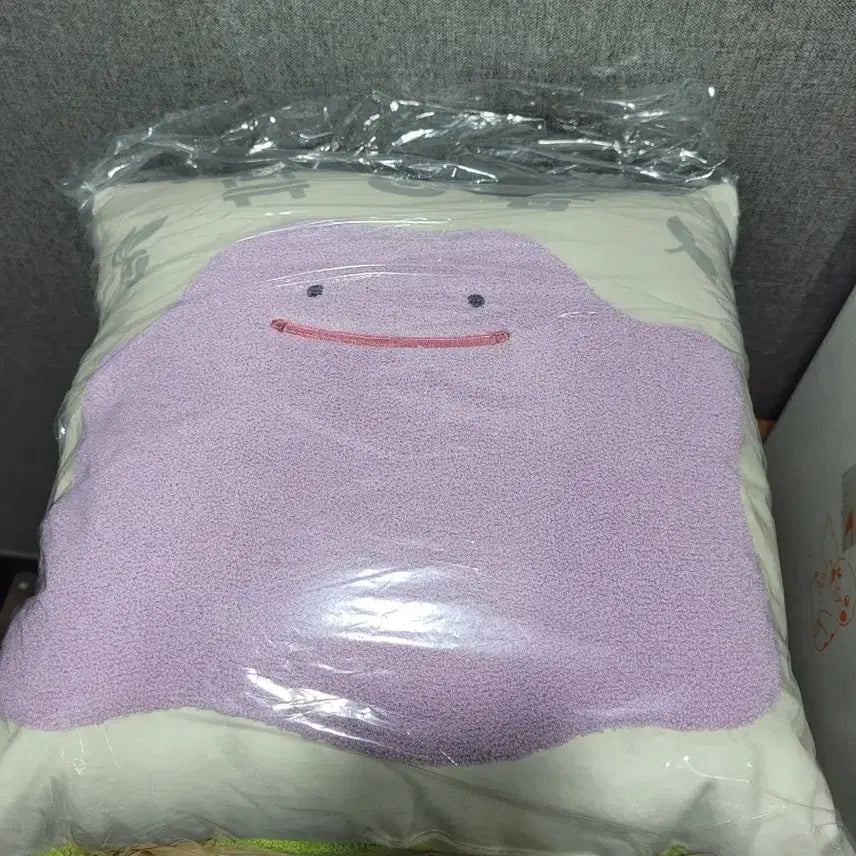 [BUNJANG] Pocopia Ditto Cushion Pokemon Center Limited Edition / 포코피아 메타몽 쿠션 포켓몬스터 포케센 굿즈 인형 방꾸 방석 일포센 한정