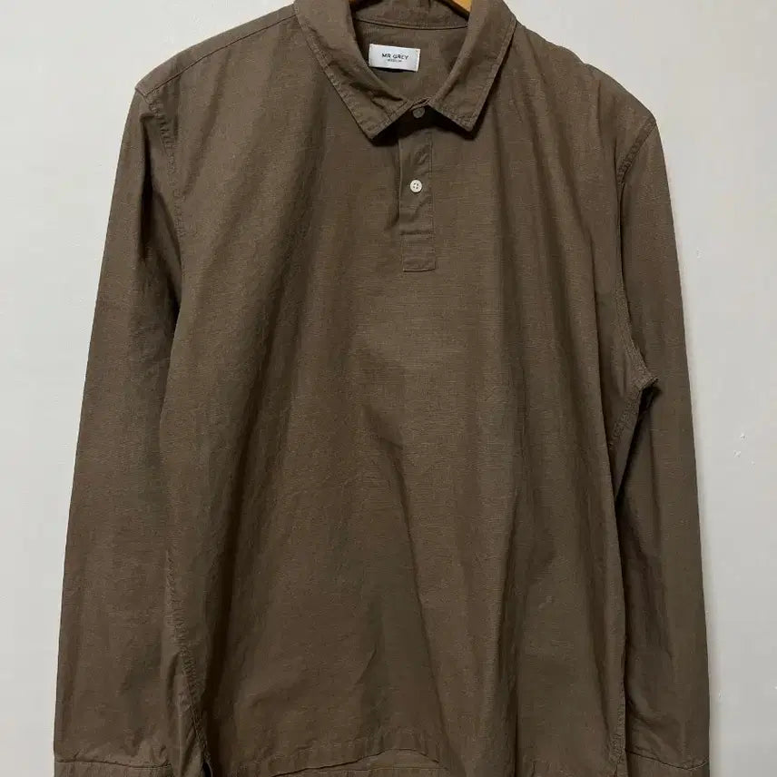[SOLD OUT] 95-100 MR GRAY 루즈핏 긴팔 셔츠 상의 정품