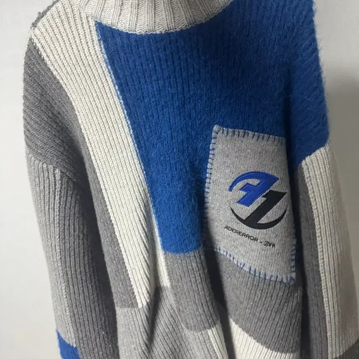 [BUNJANG] ADER Error x Zara Patchwork Knit Sweater / 아더에러x자라 패치워크 니트
