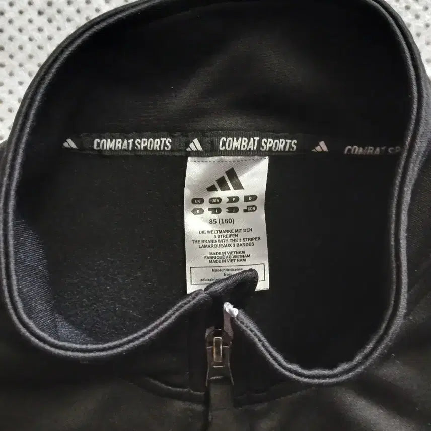 [BUNJANG] Adidas Combat Sports Track Jacket Black / 아디다스 컴뱃 스포츠 트랙 자켓 블랙