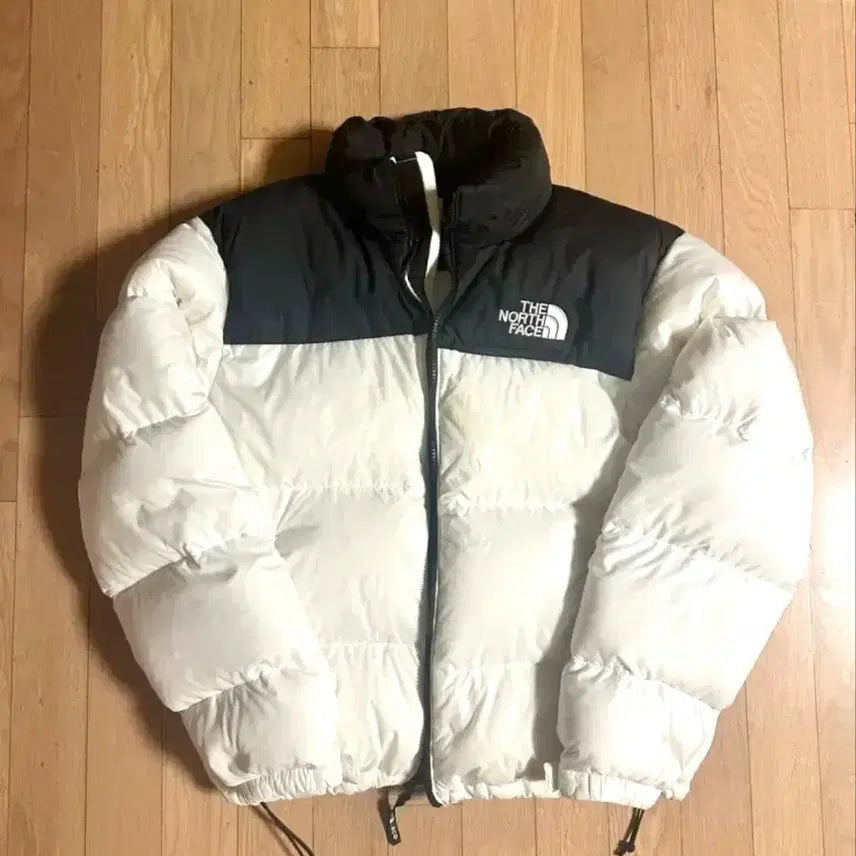 [BUNJANG] The North Face Eco Nuptse White L Puffer Jacket / 노스페이스 에코 눕시 화이트 L