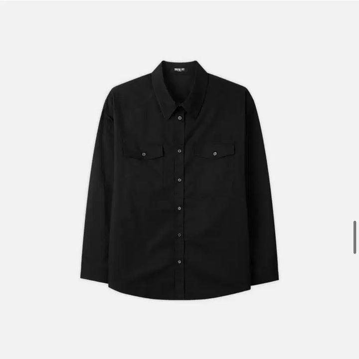 [SOLD OUT] (L) 드로우핏 워시드 코튼 웨스턴 셔츠 [BLACK] 판매