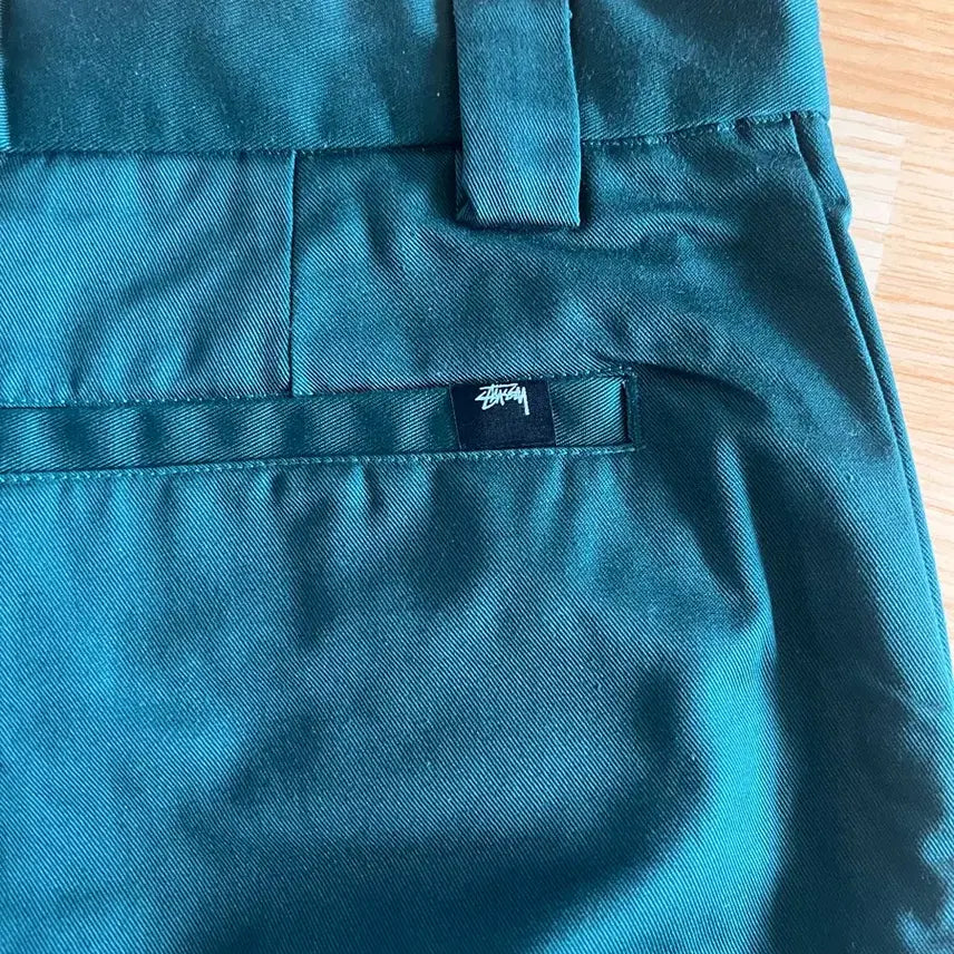 [BUNJANG] Stussy Work Pants Green / Stussy 워크 팬츠 33 그린