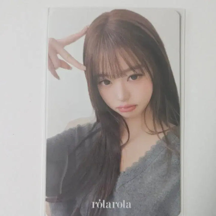 [BUNJANG] IVE Wonyoung Roh Roh Ra Photocard / 아이브 원영 로라로라 포카