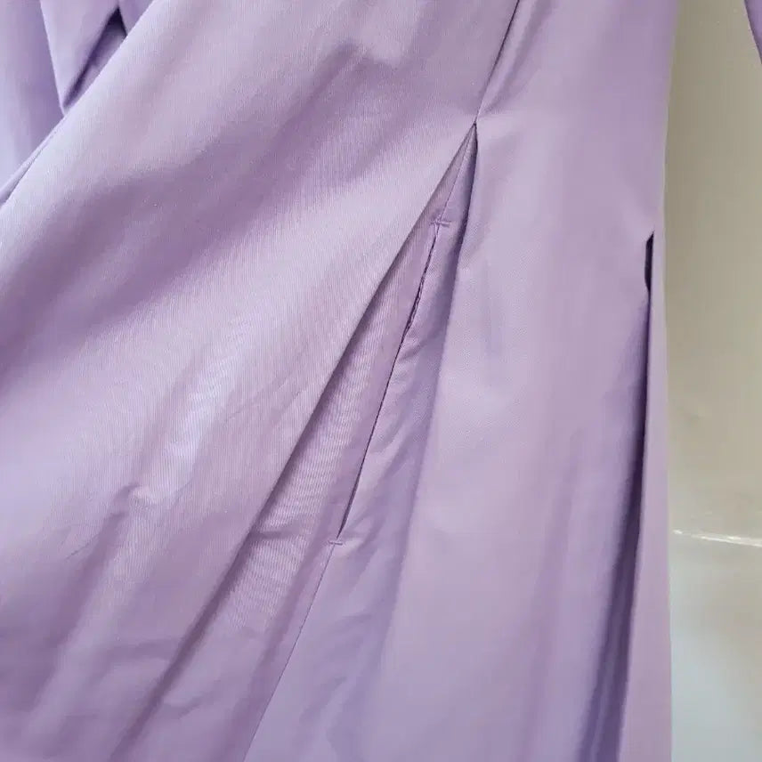 [BUNJANG] Cacharel Puff Sleeve Dress / 까사렐 퍼프원피스 (레이스카라 탈부착/새제품)