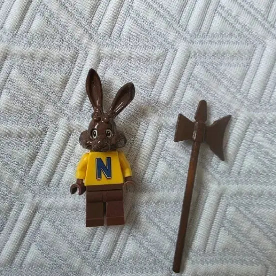 [BUNJANG] Lego Nesquik Rabbit Custom Minifigure / 레고 미니피규어 커스텀 네스퀵 판매합니다.
