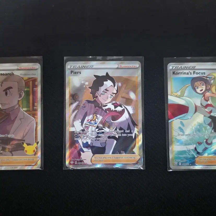 [BUNJANG] Pokemon Cards Supporter North American Version Bundle Set / 포켓몬 카드 서포터 북미판 3장 일괄 판매합니다.