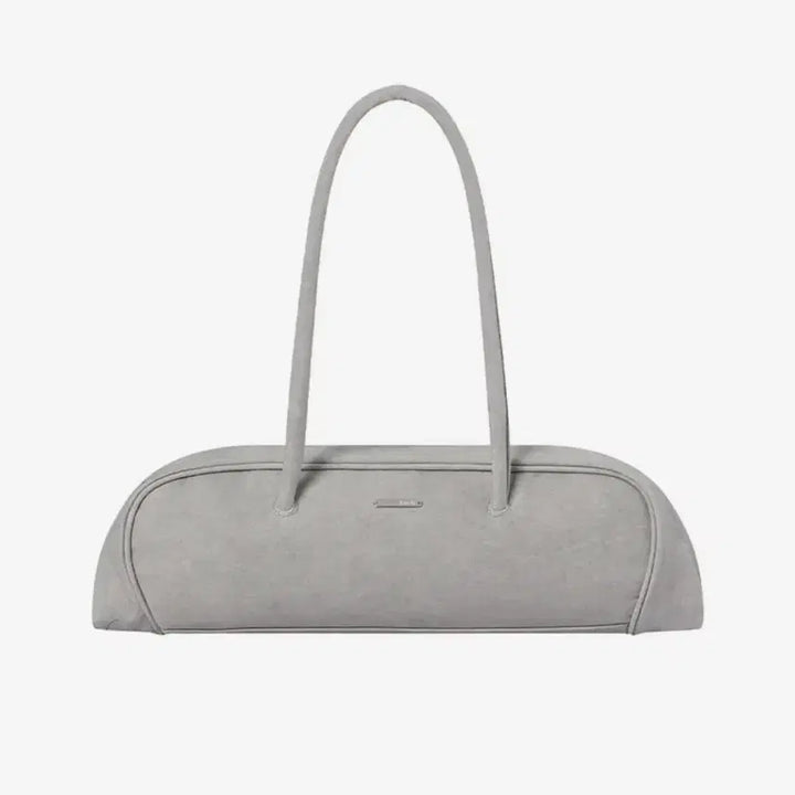 [BUNJANG] Miseki Seoul Twill Baguette Bag Charcoal / 미세키서울 트윌 바게트백 차콜, 더스트그레이