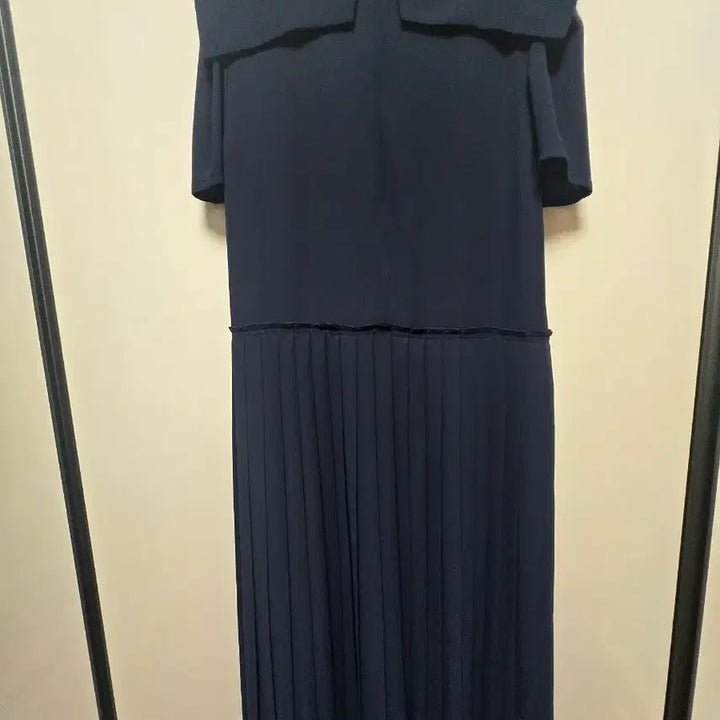 [BUNJANG] It MICHAA Navy Pleated Long Dress / 잇미샤 네이비 플리츠 롱 원피스 새상품급