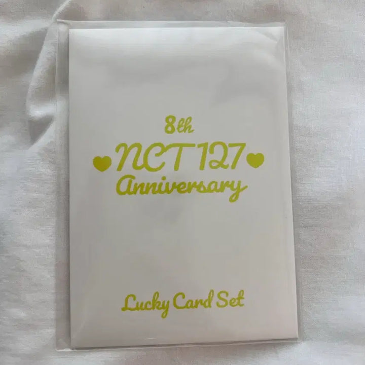 [BUNJANG] NCT 127 Mark 8th Anniversary Lucky Card Set / 마크 미개봉 엠디) 부적세트포카 럭키카드세트 엔시티127 8주년
