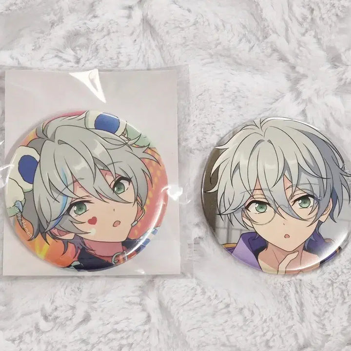 [BUNJANG] Ensemble Stars Kanna November ESPRiT KumaKuma Can Badge Set / 앙스타 에스프리 칸나 11월 nov 쿠마쿠마 이베코레