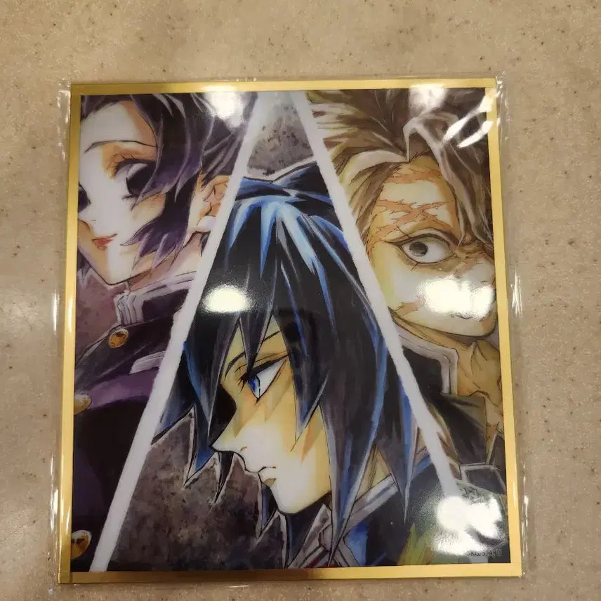 [BUNJANG] Demon Slayer Web Shop Kuji: Infinity Castle Arc Acrylic Shikishi - Joint Meeting 2 / 귀멸의칼날 웹샵쿠지 무한성편 아크릴색지 A07 주합회의2