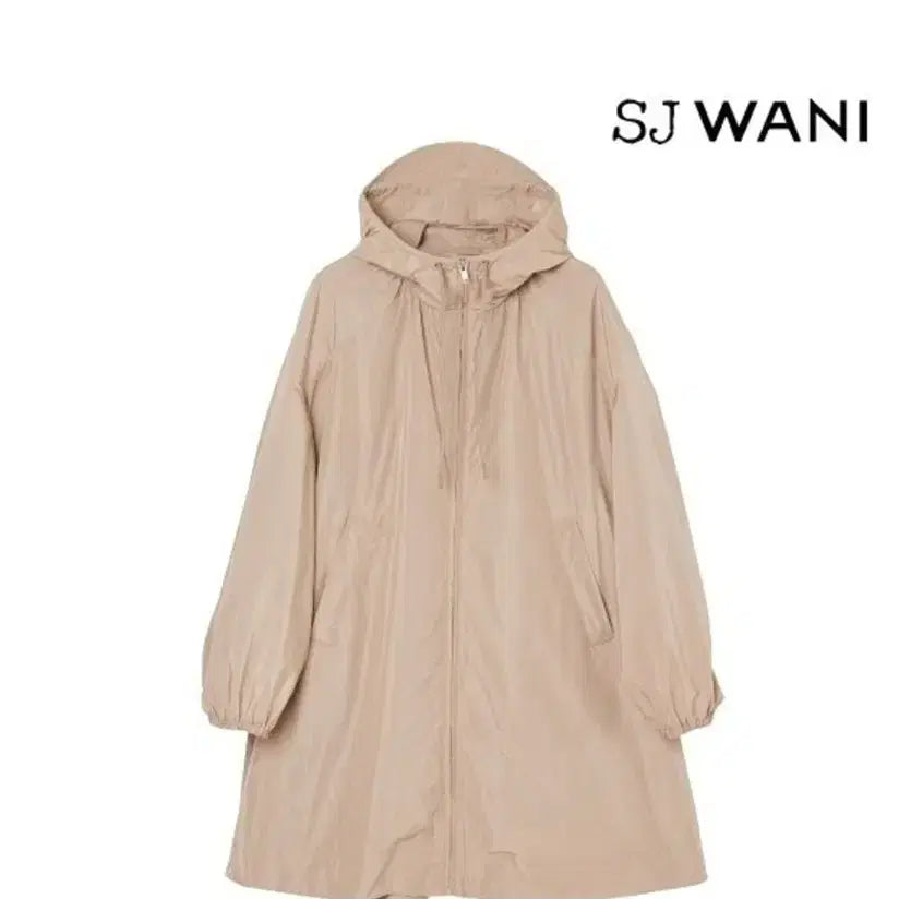 [SOLD OUT] SJ WANI 후드 롱 코트 베이지