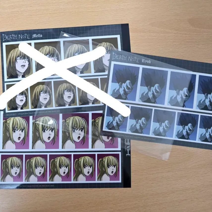 [SOLD OUT] 데스노투 투니크 콜라보 카페 증명 사진 미사 류크